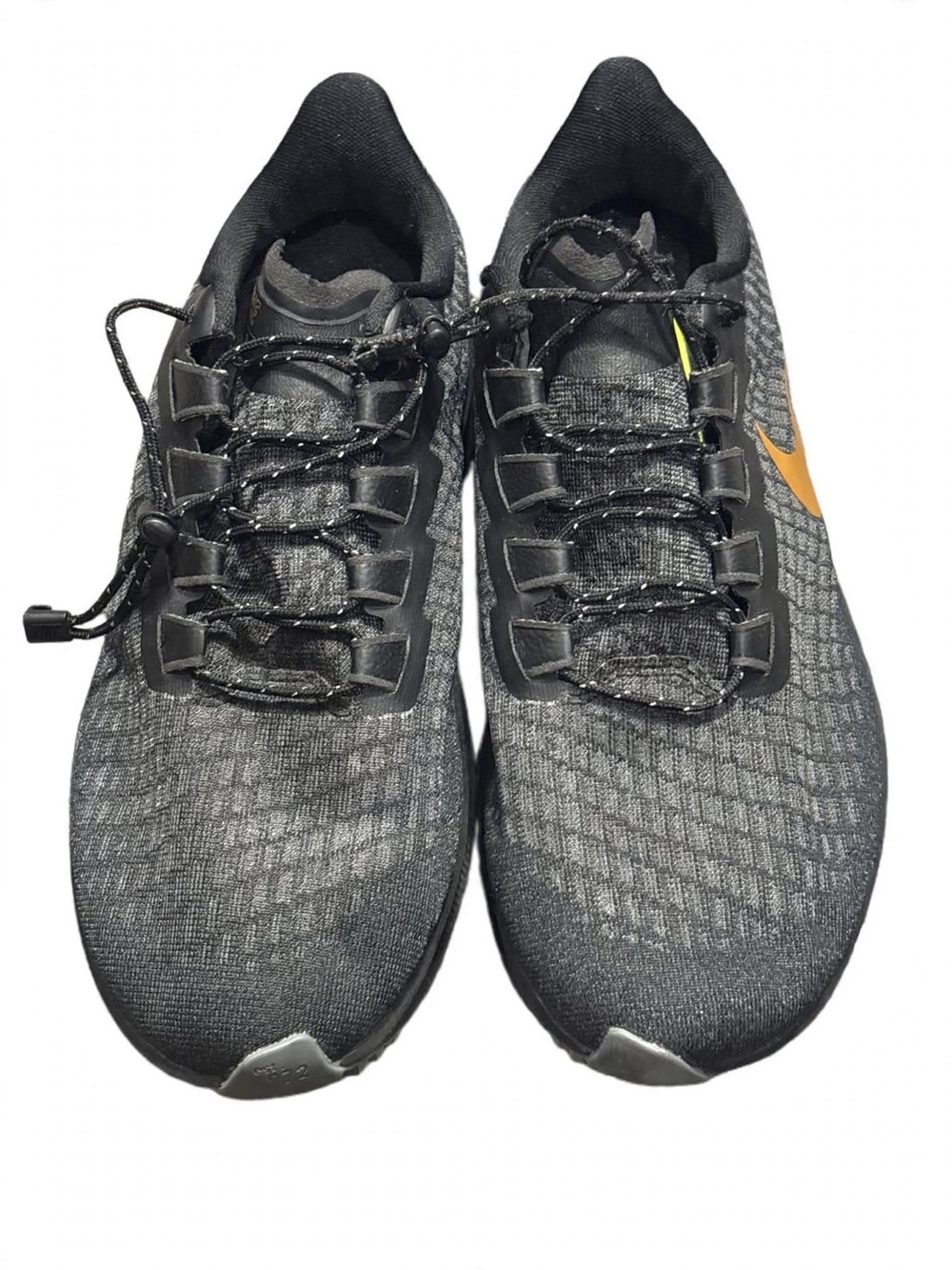Nike Air Zoom Pegasus 37 Shield Black Gold Womens 8